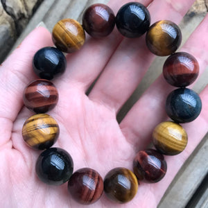 Mixed Tiger Eye bracelet