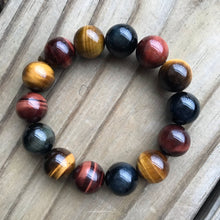 Load image into Gallery viewer, Mixed Tiger Eye bracelet