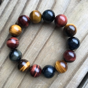 Mixed Tiger Eye bracelet