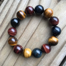 Load image into Gallery viewer, Mixed Tiger Eye bracelet