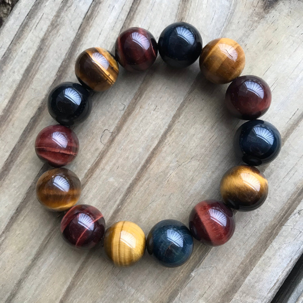 Mixed Tiger Eye bracelet