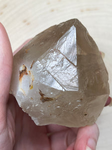 Natural Citrine Generator crystal covered in Record Keepers and Rainbows