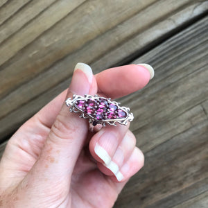 Pink Tourmaline rings