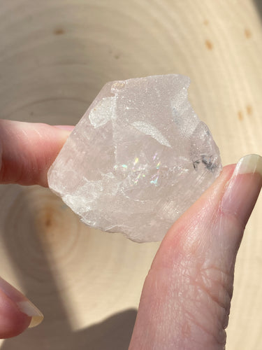 Pink Danburite with sugar sparkle