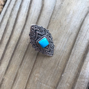 RARE Sleeping Beauty Turquoise ring