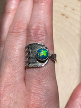 Load image into Gallery viewer, Lab created Fire Opal ring