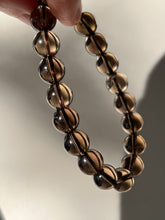 Load image into Gallery viewer, High quality Smoky Quartz stretch bracelet