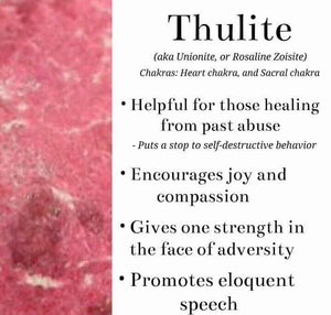 Thulite ring