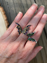 Load image into Gallery viewer, Mariposa Nocturna ring