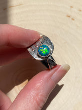 Load image into Gallery viewer, Lab created Fire Opal ring