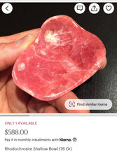 Load image into Gallery viewer, Collectors Rhodochrosite bowl or sphere stand